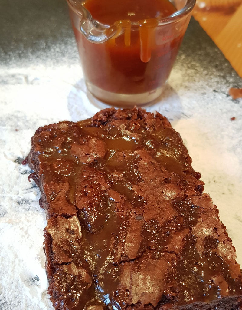 Salted Caramel Brownie