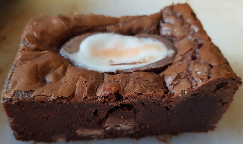Creme Egg brownie