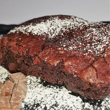 Load image into Gallery viewer, Vegan Double Chocolate Chip Brownie  (dairy, gluten, egg, soy and nut free)